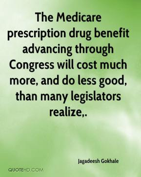 The Medicare prescription drug benefit advancing through Congress will ...