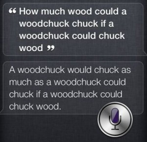 As I mentioned last week , Siri isn’t just a clever comedian , but ...