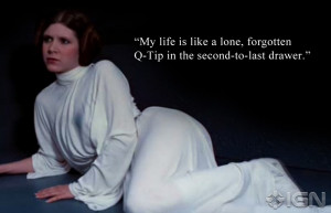 Lucy O'Brien is Assistant Editor at IGN AU, and Carrie Fisher is her ...