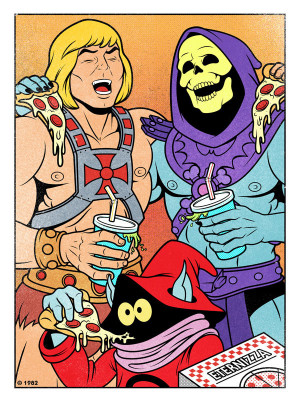If Skeletor and He-Man were best friends
