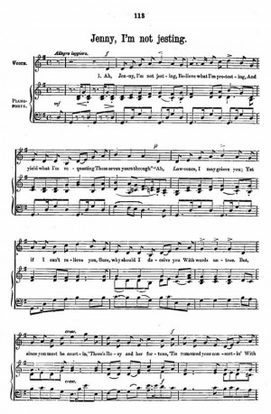 When she answered me her voice was low (2) | Contents | This song ...