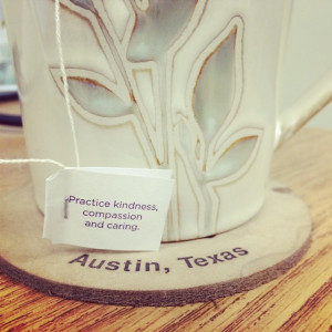 yogitea “Practice kindness, compassion, and caring.” Love my ...