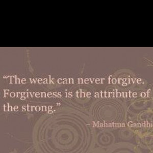 Can always forgive, but never forget.
