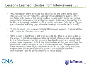 Lessons Learned quote #2