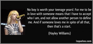 quote-no-boy-is-worth-your-teenage-years-for-me-to-be-in-love-with ...