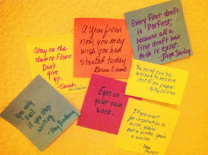 Sticky Notes And Quotes