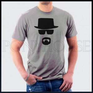 ... BAD-black-hat-sunglasses-mustache-awesome-T-shirt-Fashion-Brand-men-t