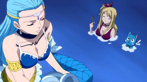 Lucy summons Aquarius
