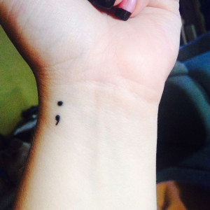 Depression Tattoo on Pinterest // Can't decide if I want it small and ...