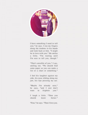 ... LIT MEME » nine quotes (5/9) » Tobias Eaton & Tris Prior, Divergent