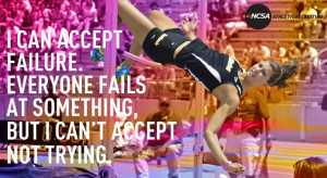 ... not trying. #motivation #sports #college #quotes #motivationalquotes