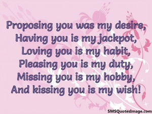 kissing you is my wish...