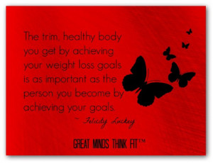 Goals Quote for Weight Loss