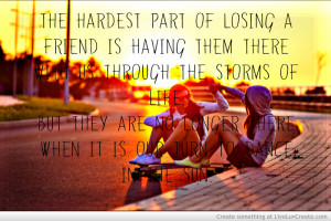 losing a friend quotes