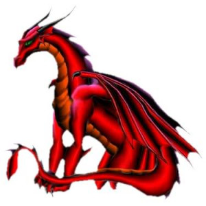 Red dragon Image
