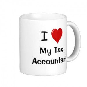 Love My Tax Accountant Loves Me mug