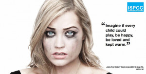 ... Laura Whitmore cuts a striking figure for the anti-bullying campaign