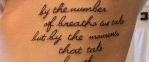 Tattoo Quotes For Women About Life