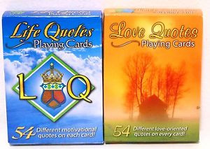 Love-Quotes-Playing-Cards-Deck-MIB-54-Different-Love-Oriented-Quotes