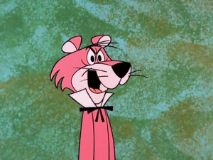 17. Exit stage left -- Snagglepuss !