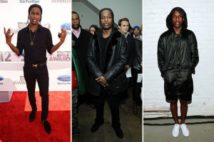 asap rocky clothing style