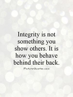 Integrity Quotes and Sayings