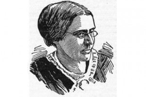 Sketch of Susan B. Anthony from the New Student's Reference Work