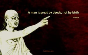 Chanakya Quote on Great Men