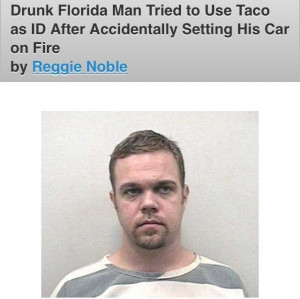 Florida Man' returns to the headlines...