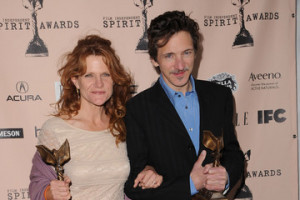 John Hawkes Dale Dickey 2011 Film Independent Spirit Awards Press