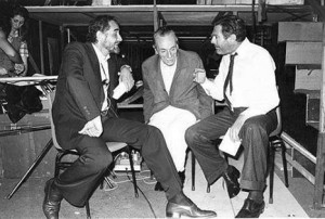 Vittorio Gassman, Eduardo De Filippo & Marcello Mastroianni