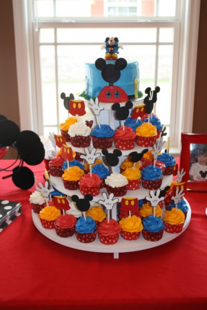 mickey mouse clubhouse birthday cake ideas