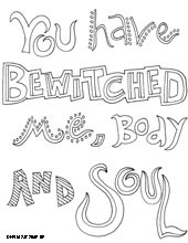 Literature Quotes Coloring Pages