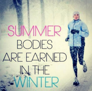 Winter running motivation...
