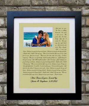 Wedding Vows Quotes Words. Personalized Wedding Gift. Anniversary ...