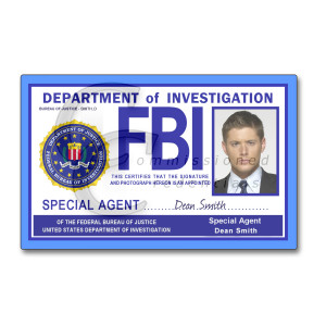 FBI Special Agent ID Card