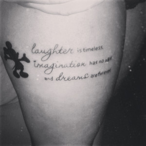 disney movie quotes tattoos