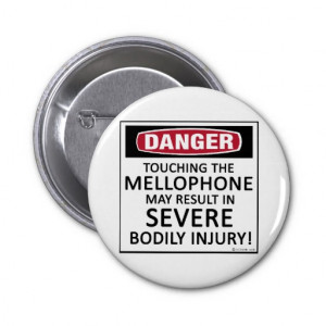 Danger Mellophone Pin