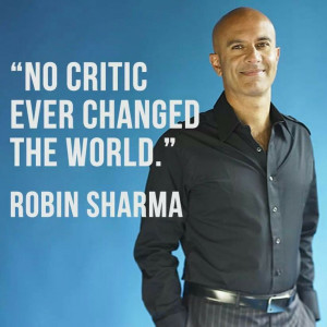 Robin Sharma - very inspirational guru/coach