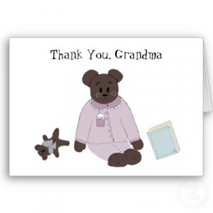 So cute for Grandma... thank you card $2.85 | Quotes and Sayings