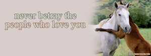 Never Betray The People Who Love You Cover