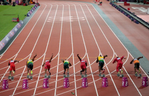 2012 Olympics, Men's 100m In Photos: From Start To Usain Bolt's ...