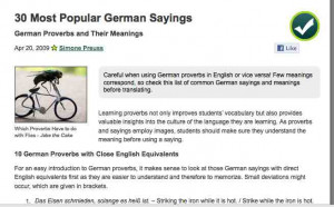 German Sayings and Quotes