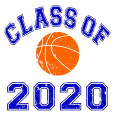 Class Of 2020 Basketball Wall Art Poster