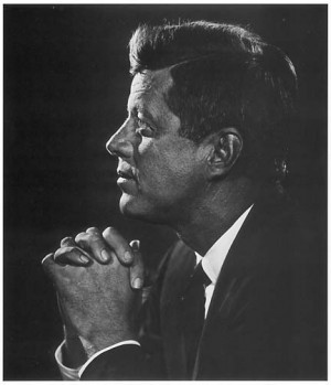 Details about John F Kennedy Portrait Print by Yousuf Karsh