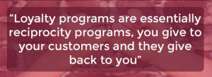 Loyalty programs capitalize on reciprocity to create effective online ...