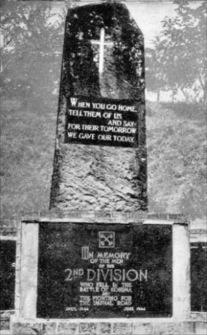 2nd Division Memorial at Kohima