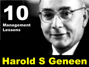 10 Management Lessons From Harold S. Geneen