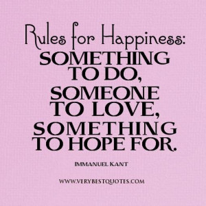 Quotes about happiness rule for happiness quotes