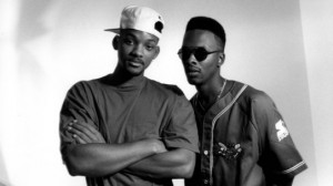 The Fresh Prince with Jazz on the right. You can clearly tell who’s ...